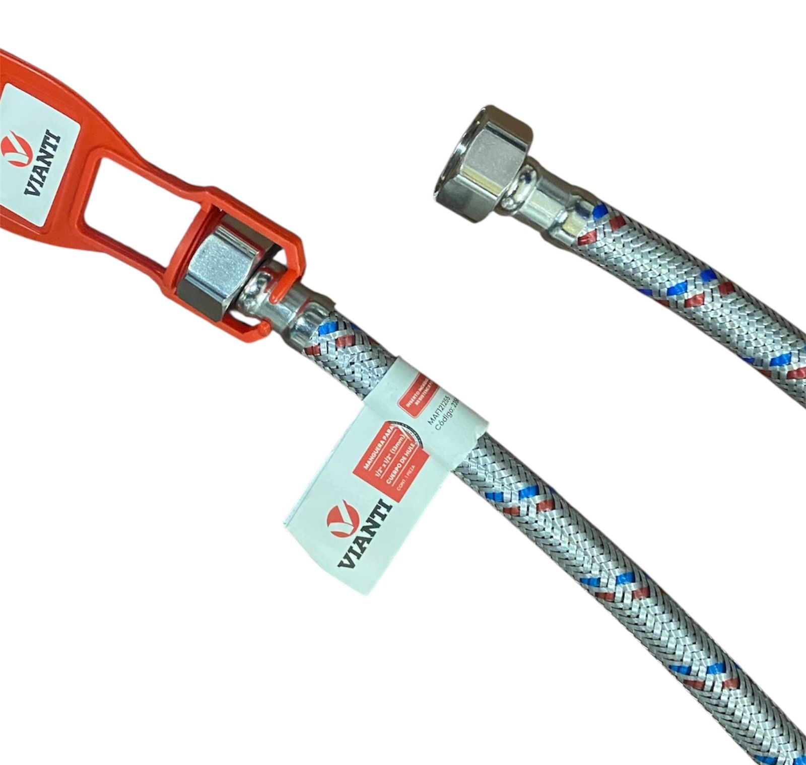 Alimentador Flexible Fregadero/Lavabo 1/2 X 1/2 X 1mto